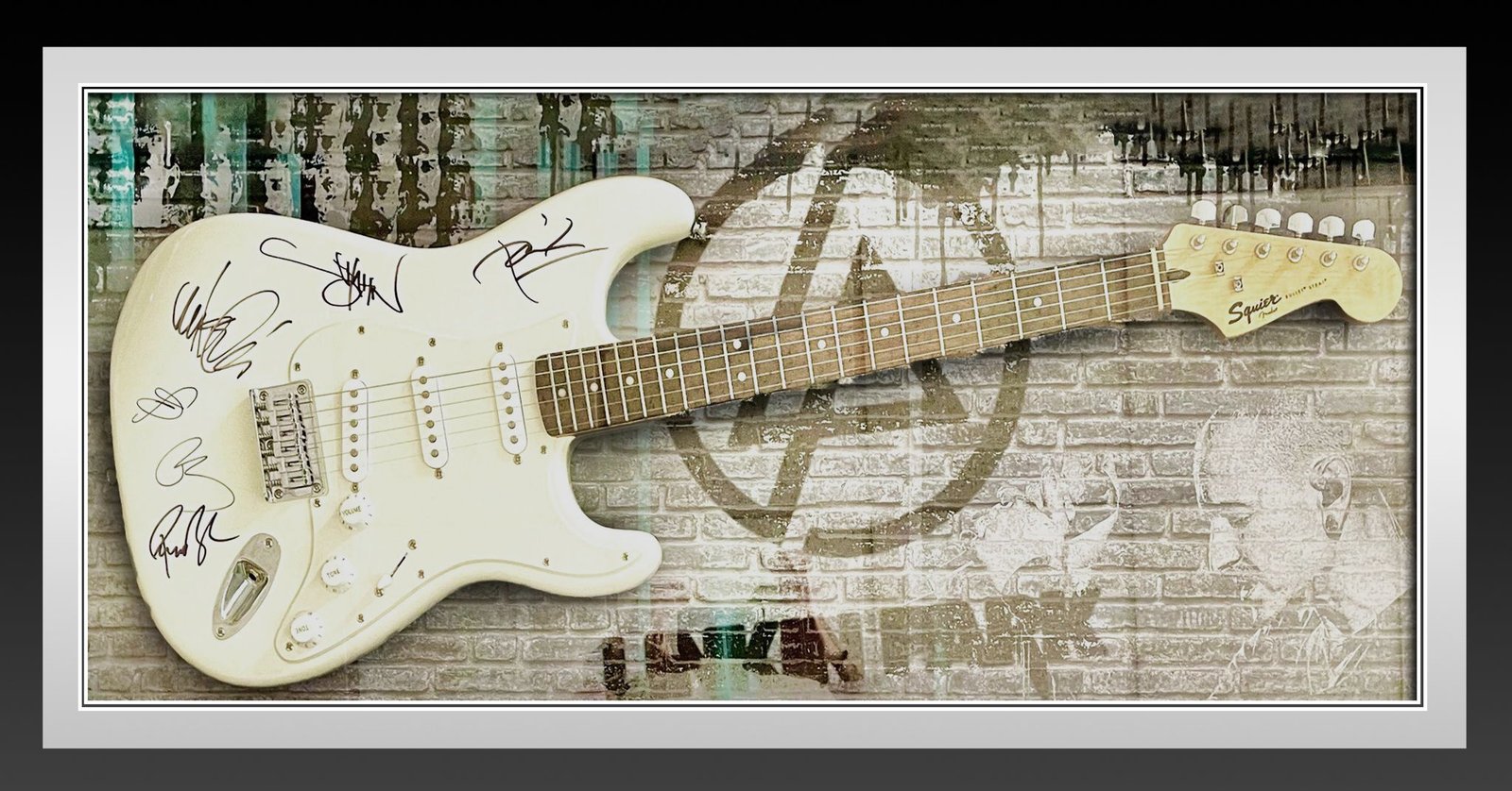 Framed Guitar