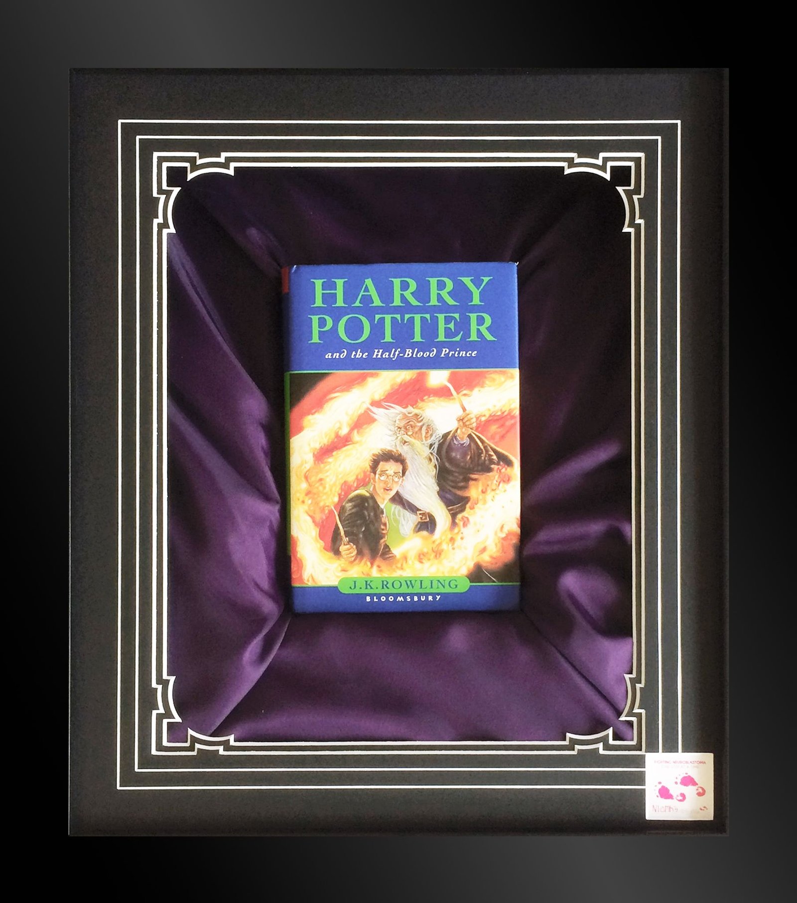 Keepsake framing Harry Potter Book